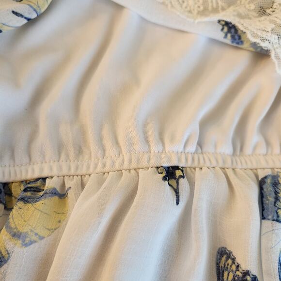 Disney Designer Colab Alice Through the Looking Glass Butterfly Dress Sz Large - Picture 8 of 10